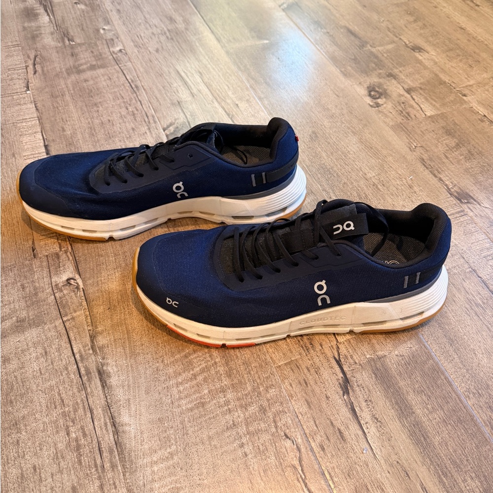 On Cloud Cloudtec Running Shoe, Midnight Blue, Me… - image 3